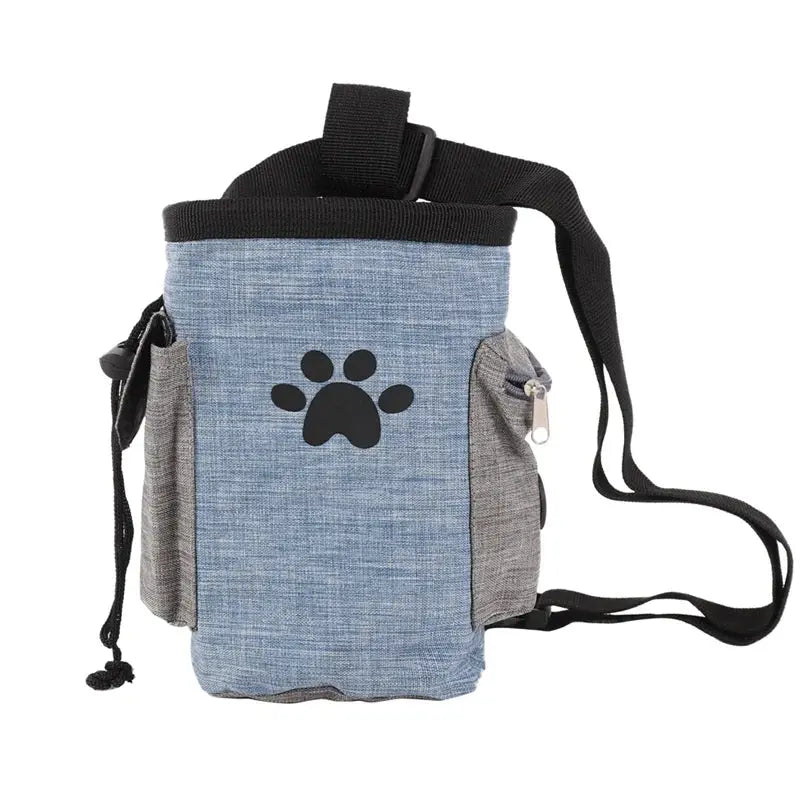 Pet Treat Bag with Waste Bag Holder