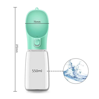 Portable 3-1 Dog Water Bottle