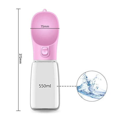Portable 3-1 Dog Water Bottle