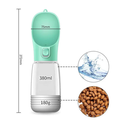 Portable 3-1 Dog Water Bottle