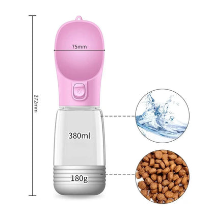 Portable 3-1 Dog Water Bottle