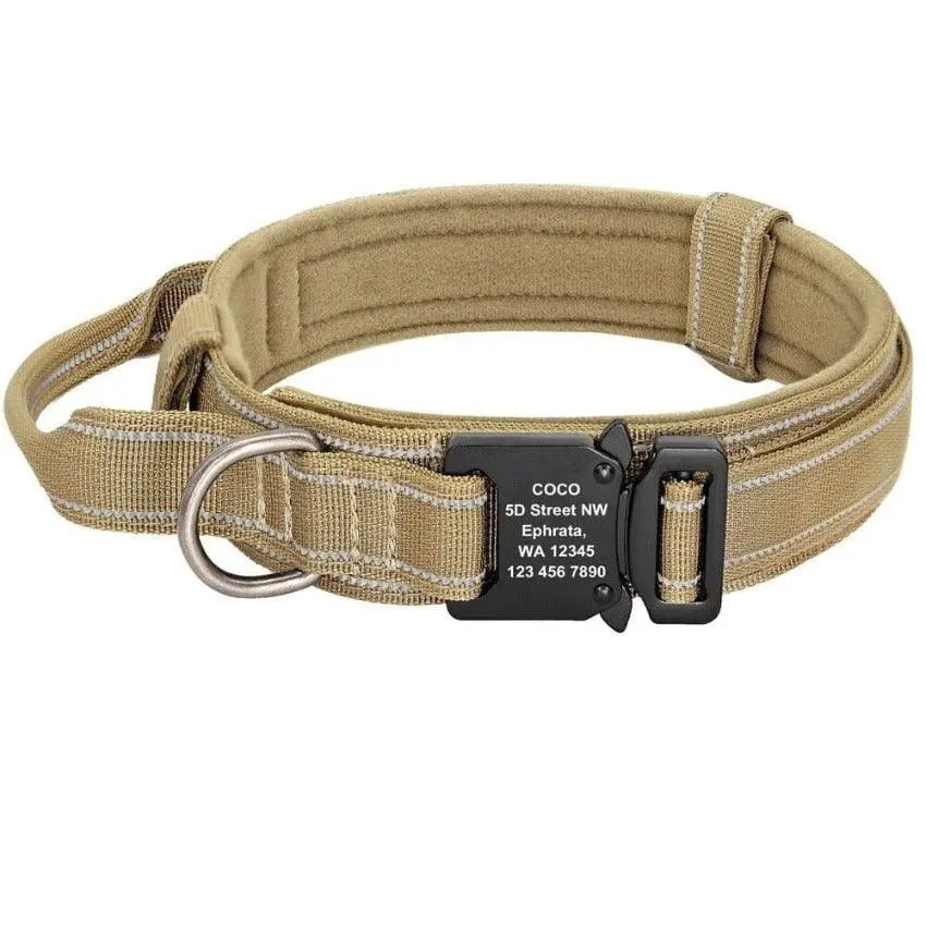 Personalized Collar With Control Handle